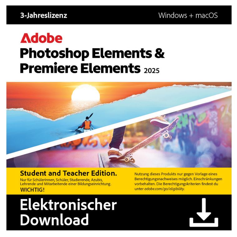 Adobe Photoshop Elements Und Premiere Elements Co Tec Online Shop